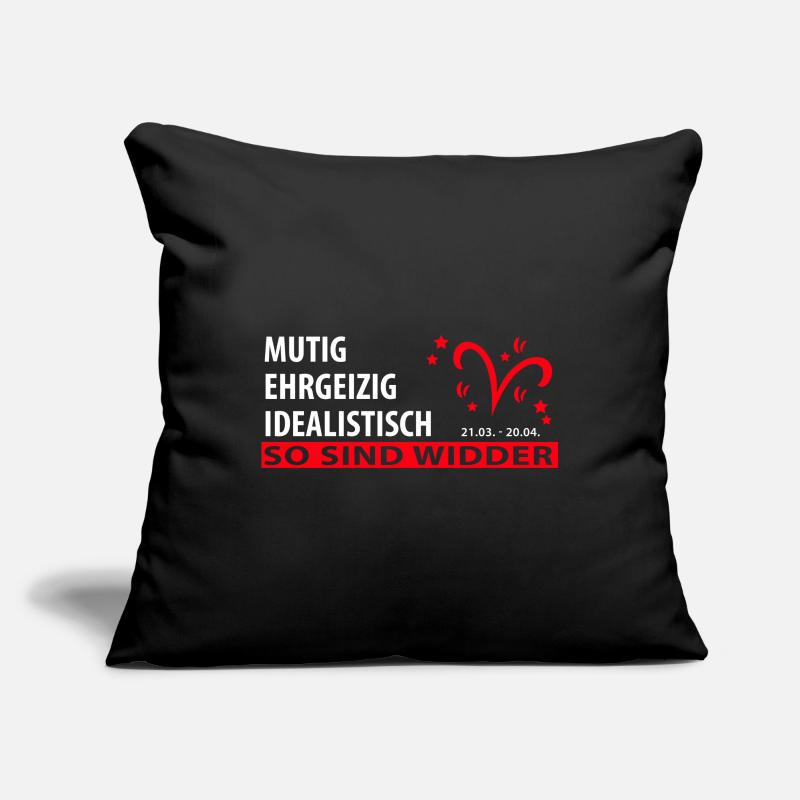 Sternzeichen Widder - Eigenschaften Sofakissenbezug 45 x 45 cm