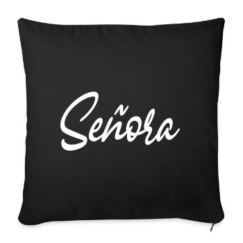 Señora Engagement Bride To Be Wedding Party - Sofa pillowcase 17,3'' x 17,3'' (45 x 45 cm) - black - Front