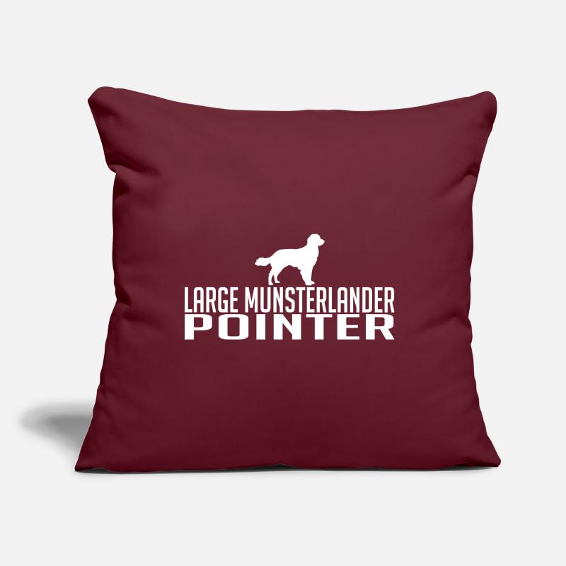 Large Munsterlander Pointer Hunderasse Wilsigns Sofakissenbezug 45 x 45 cm
