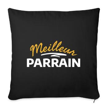 Design Graffiti Polyvalent Urbain Coloré - Housse de coussin décorative 45 x 45 cm - noir - Devant
