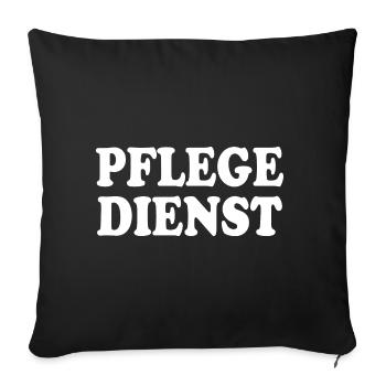 Nursing - Sofa pillowcase 17,3'' x 17,3'' (45 x 45 cm) - black - Front