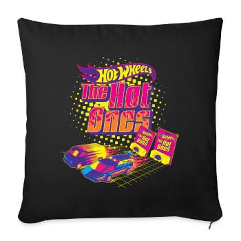 Hot Wheels The Hot Ones - Housse de coussin décorative 45 x 45 cm - noir - Devant