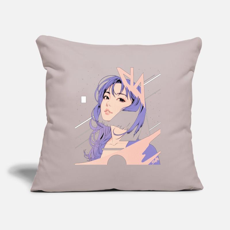 Nostalgie de l'espace ✨ Housse de coussin décorative 45 x 45 cm