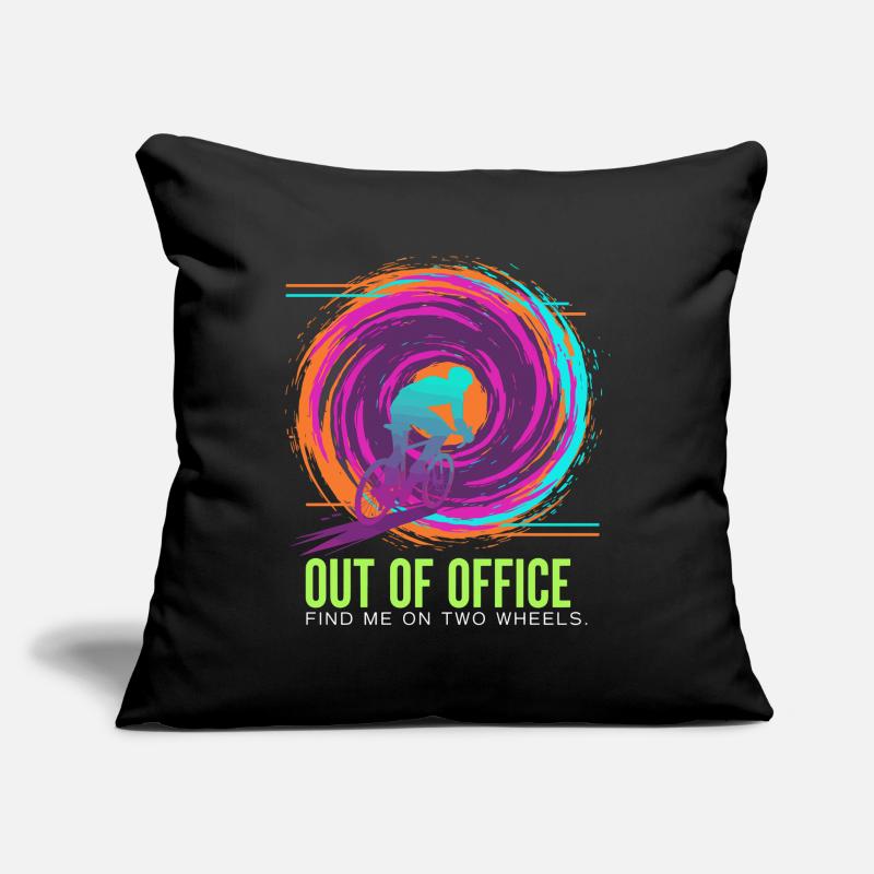Two Wheels Neon Escape Sofa pillowcase 17,3'' x 17,3'' (45 x 45 cm)