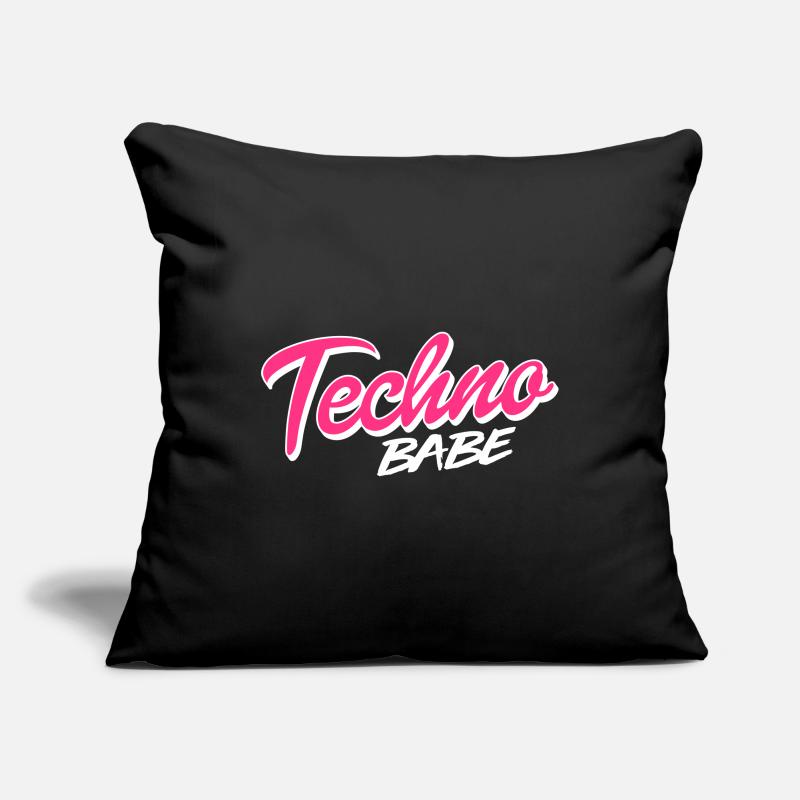 Techno Babe Sofakissenbezug 45 x 45 cm