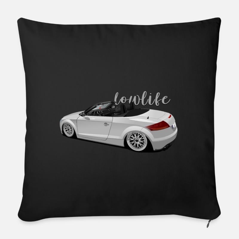 roadster tt 8j - Sofakissenbezug 45 x 45 cm - Schwarz