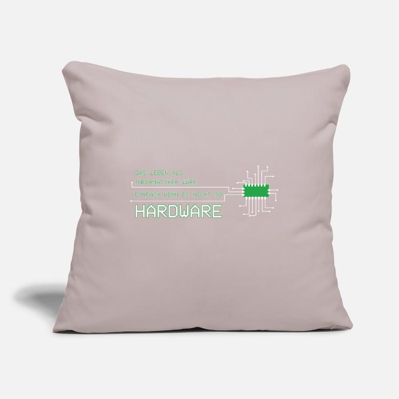 Informatiker Techniker Leben wäre einfach Hardware Sofakissenbezug 45 x 45 cm