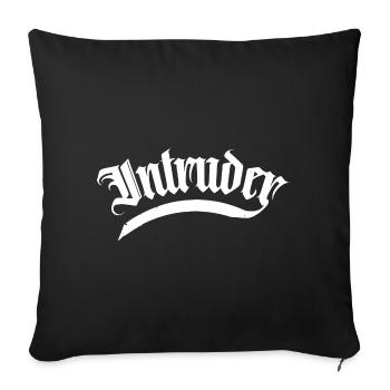 intruder hacker eindringling clan sticker computer - Sofakissenbezug 45 x 45 cm - Schwarz - Vorne