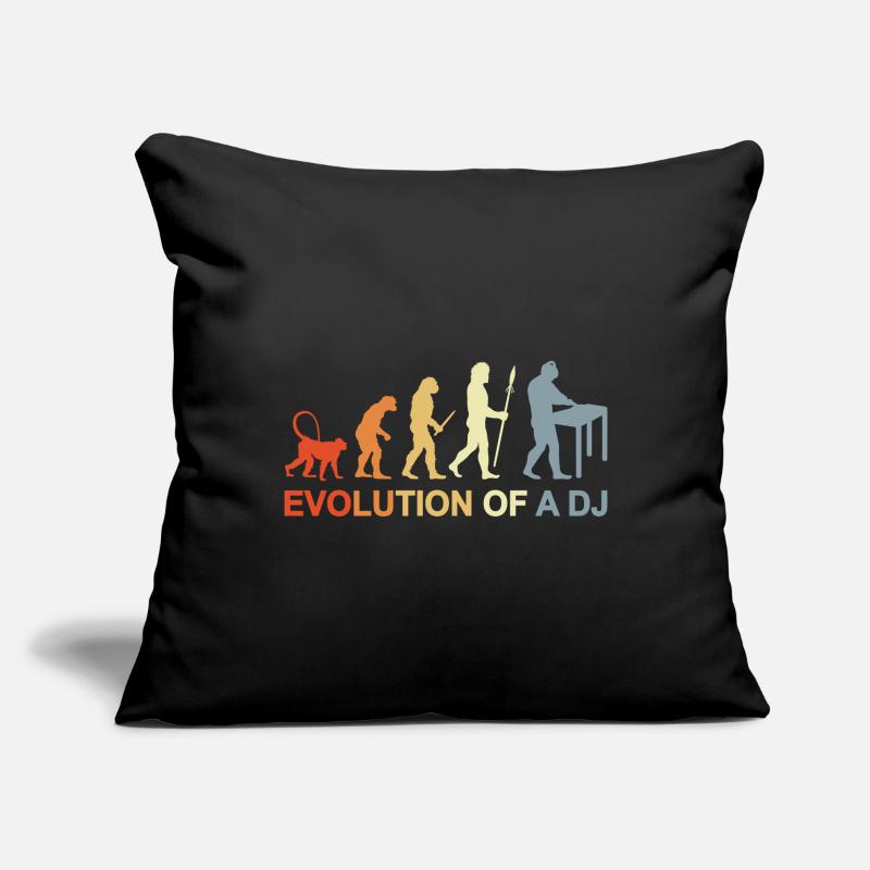 Evolution eines DJ Sofakissenbezug 45 x 45 cm