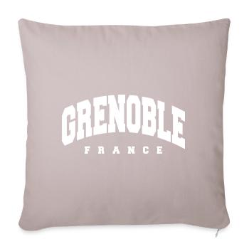 Grenoble - Sofa pillowcase 17,3'' x 17,3'' (45 x 45 cm) - light taupe - Front