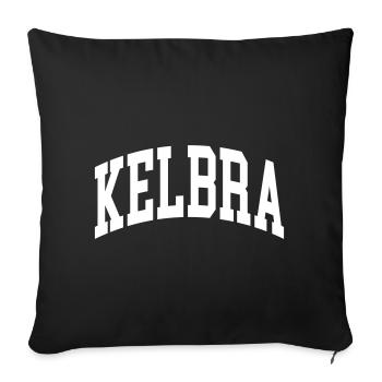 Kelbra - Sofa pillowcase 17,3'' x 17,3'' (45 x 45 cm) - black - Front