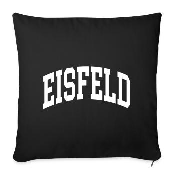 Banquise - Housse de coussin décorative 45 x 45 cm - noir - Devant