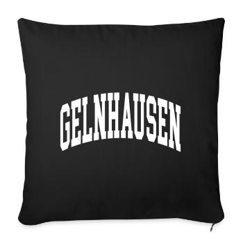 Gelnhausen - Sofa pillowcase 17,3'' x 17,3'' (45 x 45 cm) - black - Front