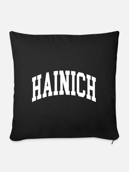 Hainich - Sofakissenbezug 45 x 45 cm - Schwarz