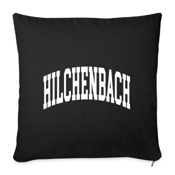 Canton de Hilchenbach - Housse de coussin décorative 45 x 45 cm - noir - Devant