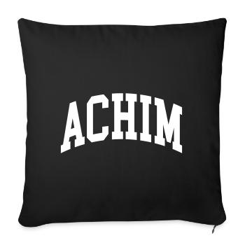 Scott - Sofa pillowcase 17,3'' x 17,3'' (45 x 45 cm) - black - Front