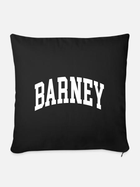 Barney - Sofakissenbezug 45 x 45 cm - Schwarz