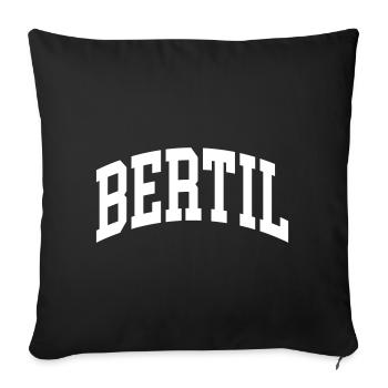 Scott - Sofa pillowcase 17,3'' x 17,3'' (45 x 45 cm) - black - Front