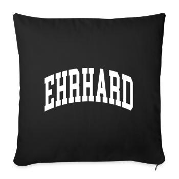 Scott - Sofa pillowcase 17,3'' x 17,3'' (45 x 45 cm) - black - Front