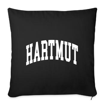 Scott - Sofa pillowcase 17,3'' x 17,3'' (45 x 45 cm) - black - Front