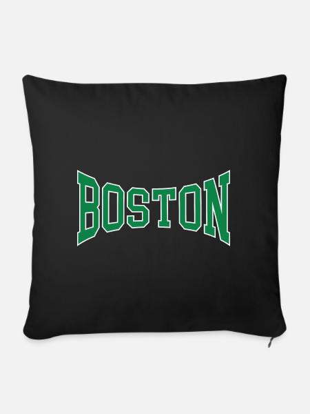 Boston - Sofakissenbezug 45 x 45 cm - Schwarz