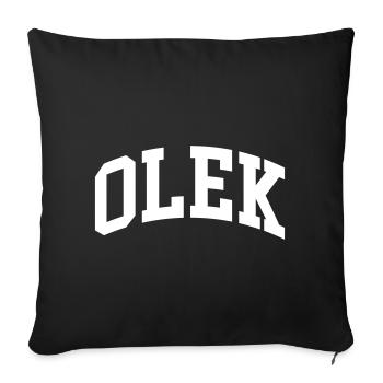 Scott - Sofa pillowcase 17,3'' x 17,3'' (45 x 45 cm) - black - Front