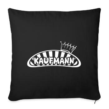 Kaufmann als Job - Sofakissenbezug 45 x 45 cm - Schwarz - Vorne
