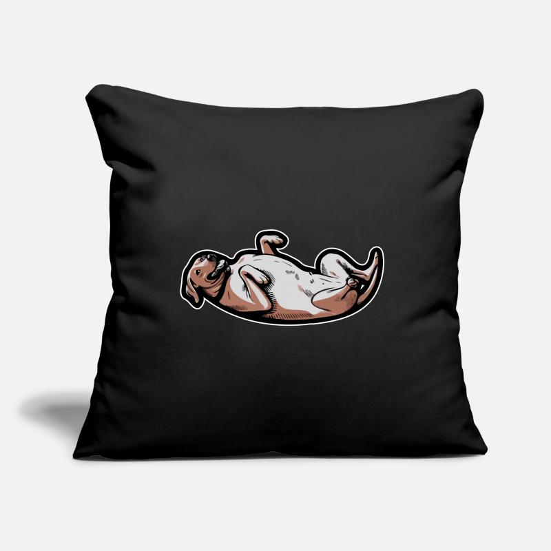 Rhodesian Ridgeback Yoga Rhodesian Ridgebacks Housse de coussin décorative 45 x 45 cm