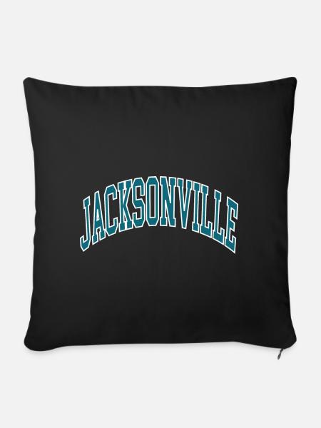 Jacksonville - Sofakissenbezug 45 x 45 cm - Schwarz