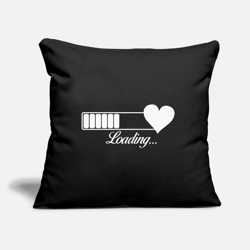 Heart-Loading Progress Sofa pillowcase 17,3'' x 17,3'' (45 x 45 cm)