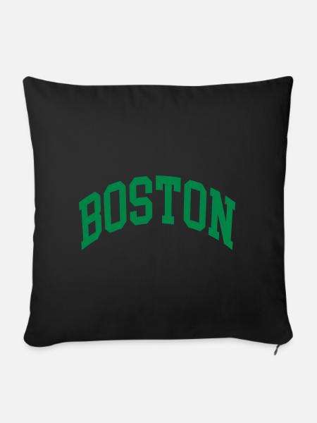 Boston - Sofakissenbezug 45 x 45 cm - Schwarz