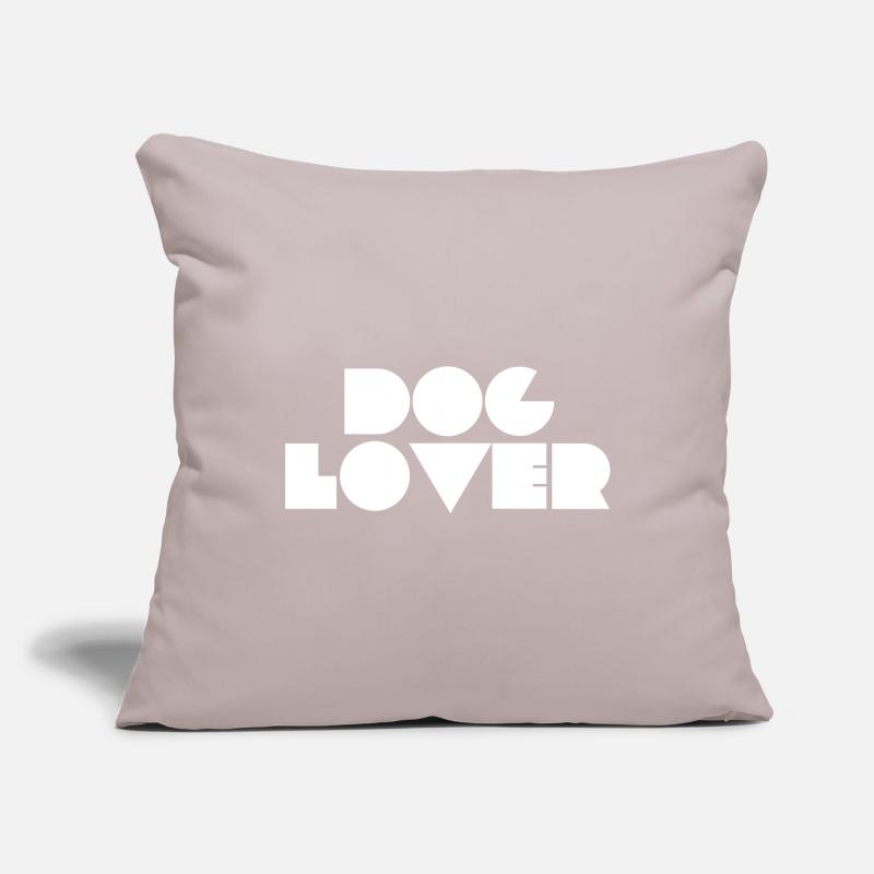 dog lover Sofa pillowcase 17,3'' x 17,3'' (45 x 45 cm)