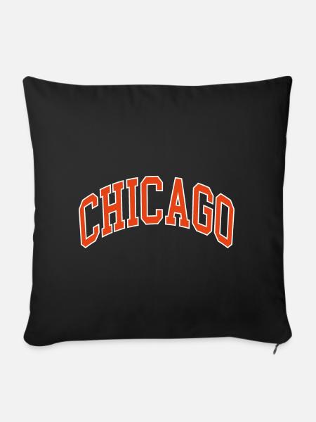 Chicago - Sofakissenbezug 45 x 45 cm - Schwarz