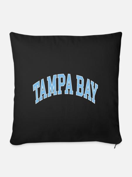 Tampa Bay - Sofakissenbezug 45 x 45 cm - Schwarz