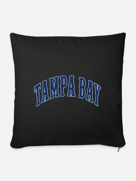 Tampa Bay - Sofakissenbezug 45 x 45 cm - Schwarz
