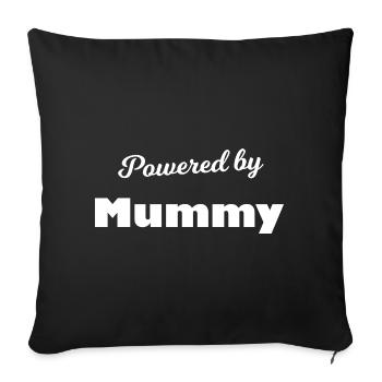 Mom's Favorite - Sofa pillowcase 17,3'' x 17,3'' (45 x 45 cm) - black - Front