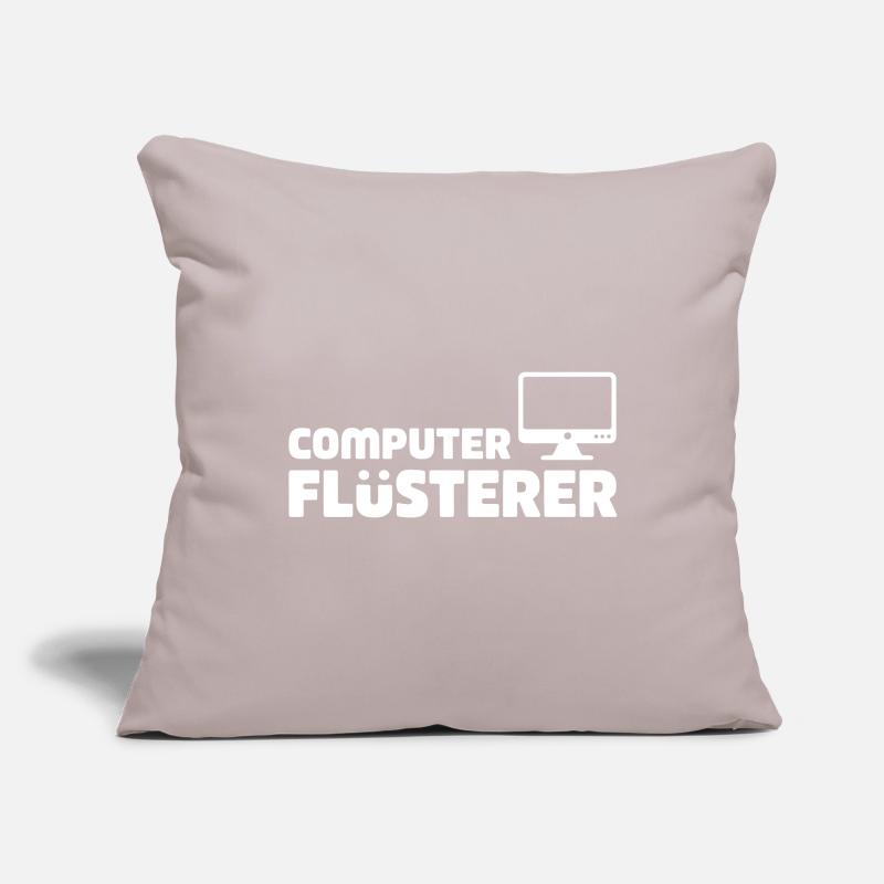 Computer Flüsterer Retro-Tech Sofakissenbezug 45 x 45 cm