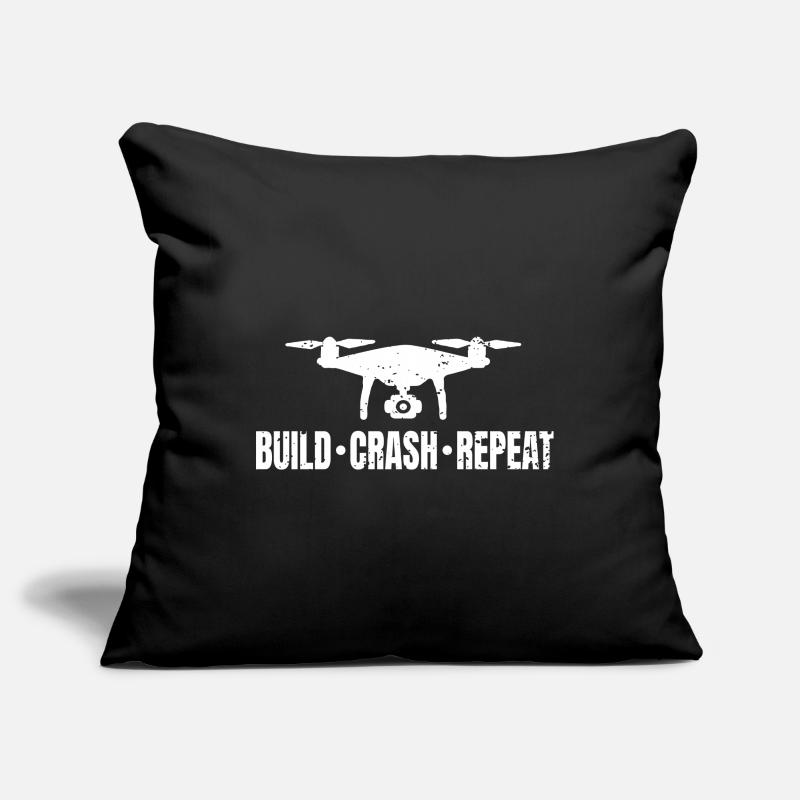 Drone Pilot Flying Drones Drone Fpv Sofa pillowcase 17,3'' x 17,3'' (45 x 45 cm)
