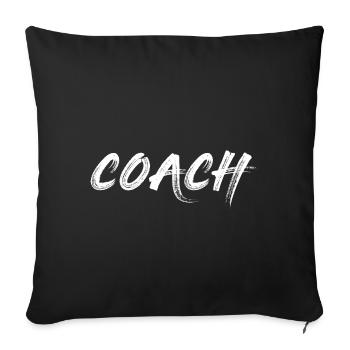 Coach - Sofa pillowcase 17,3'' x 17,3'' (45 x 45 cm) - black - Front