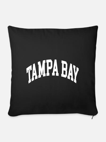 Tampa Bay - Sofakissenbezug 45 x 45 cm - Schwarz