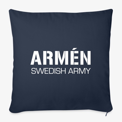 ARMÉN -Swedish Army - Soffkuddsöverdrag, 45 x 45 cm