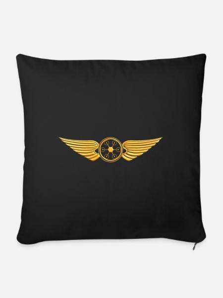 Drone Pilot Drohne - Sofakissenbezug 45 x 45 cm - Schwarz