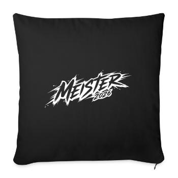 Champion 2026 - Housse de coussin décorative 45 x 45 cm - noir - Devant