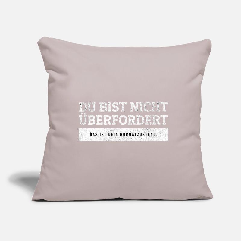 SARCASM - Not overwhelmed, normal state Sofa pillowcase 17,3'' x 17,3'' (45 x 45 cm)