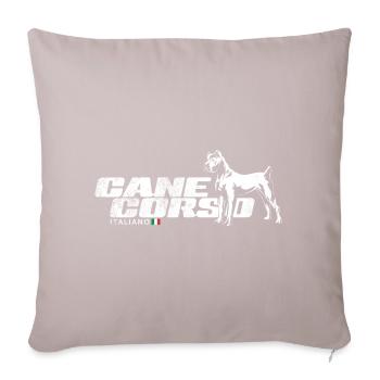Cane Corso - Sofa pillowcase 17,3'' x 17,3'' (45 x 45 cm) - light taupe - Front