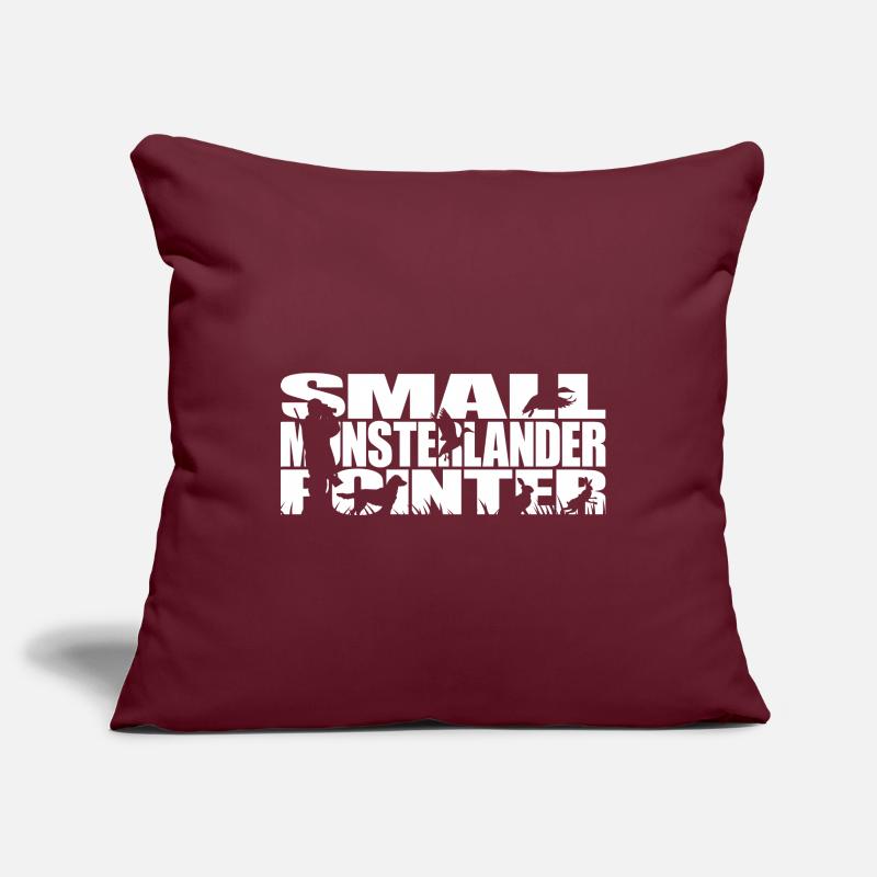 SMALL MUNSTERLANDER POINTER Jagdhund Wilsigns Jagd Sofakissenbezug 45 x 45 cm