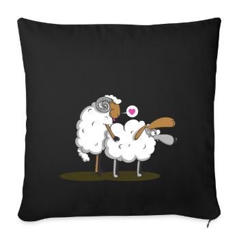Camouflage - Housse de coussin décorative 45 x 45 cm - noir - Devant