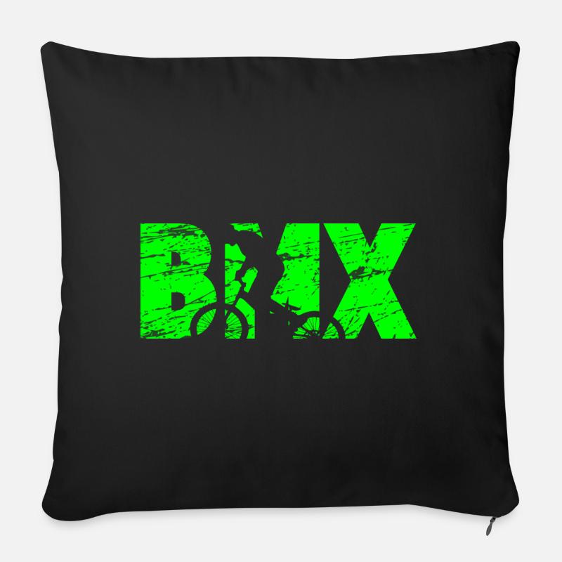 BMX - Sofakissenbezug 45 x 45 cm - Schwarz