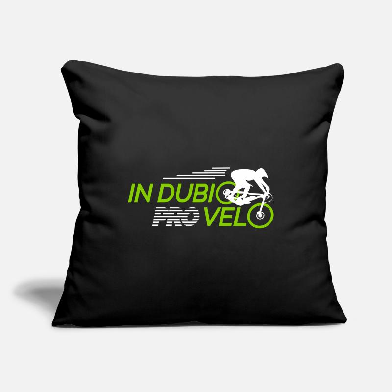in dubio pro velo - Bicycle Sofa pillowcase 17,3'' x 17,3'' (45 x 45 cm)