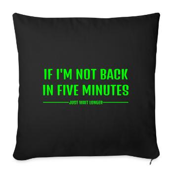 Funny Sayings Cool Teen Teen Teen Teens - Sofa pillowcase 17,3'' x 17,3'' (45 x 45 cm) - black - Front